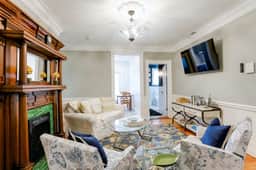 Historic 1BR Apt Steps from River & Dining