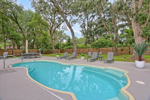 Coastal Retreat w Heated Pool Near Beach & City